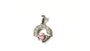 Claddagh Silver Pendant (Pink)