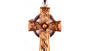 Rose Gold Plated On Silver Cross Pendant