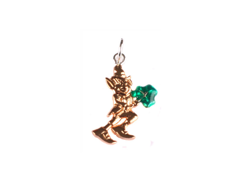 Rose Gold Plated On Silver Pendant