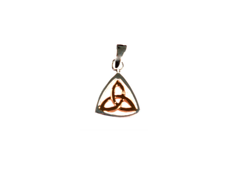 Yellow Gold Plated On Silver Pendant