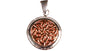 Rose Gold Plated On Silver Pendant