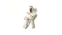 Claddagh Silver Pendant (Ruby)