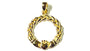 Claddagh Silver and Gold plated Pendant