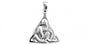 Celtic Pendant with Plain Silver