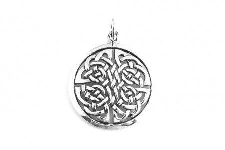Irish Silver Celtic Pendant.