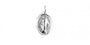 Miraculous Medal Silver Medium