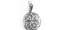 Celtic Pendant with Plain Silver