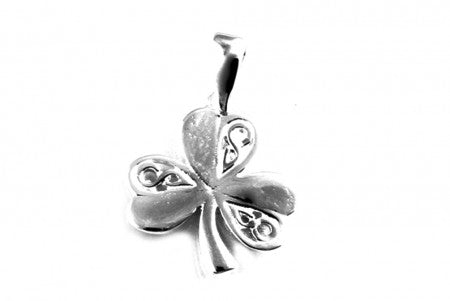 Silver Shamrock Pendant