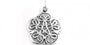 Celtic Pendant with Plain Silver