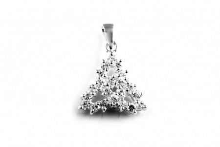 Trinity Knot Silver Pendant