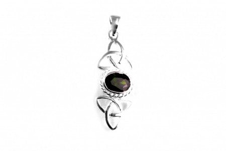 Trinity Knot Silver Pendant
