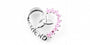 Trinity Knot Silver Pendant With Pink Cz Stone