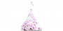 Trinity Knot Silver Pendant With Pink Cz Stone