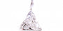 Trinity Knot Silver Pendant With White Cz Stone