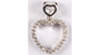 A White Cubic Zirconia Pendant.