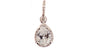 A White Cubic Zirconia Pendant.