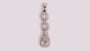 A White Cubic Zirconia Pendant