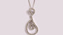 A White Cubic Zirconia Pendant