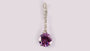 Amethyst Cubic Zirconia Pendant