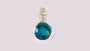 Aquamarine Cubic Zirconia Pendant