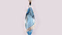 Aquamarine Cubic Zirconia Pendant