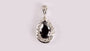 Black Cubic Zirconia Pendant
