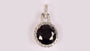 Black Cubic Zirconia Pendant