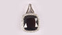 Black Cubic Zirconia Pendant