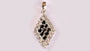 Black Cubic Zirconia Pendant