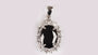 Black Cubic Zirconia Pendant