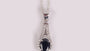 Black Cubic Zirconia Pendant