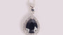 Black Cubic Zirconia Pendant