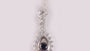 Black Cubic Zirconia Pendant