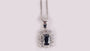 Black Cubic Zirconia Pendant
