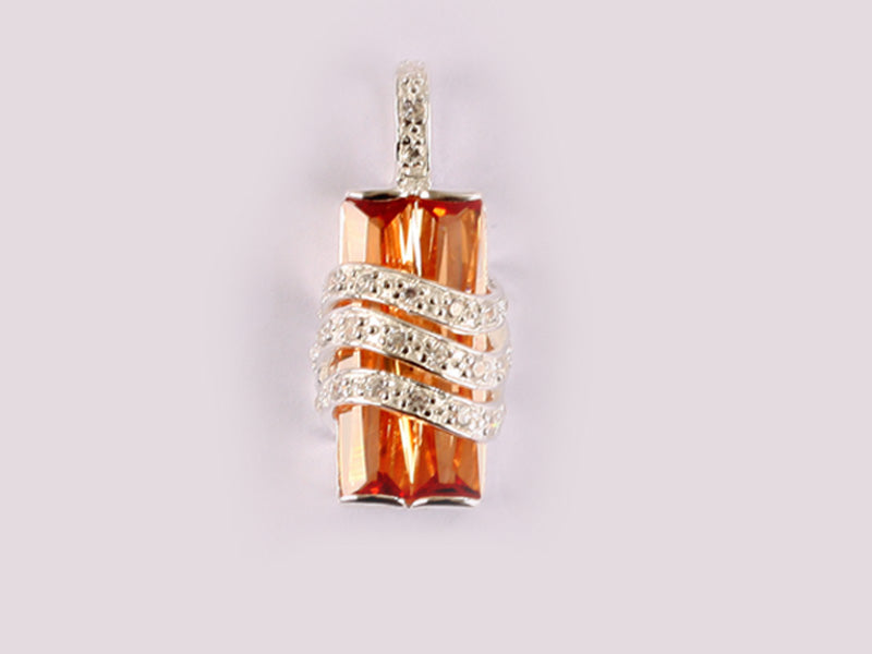 Champagne/Smokey Quartz Pendant