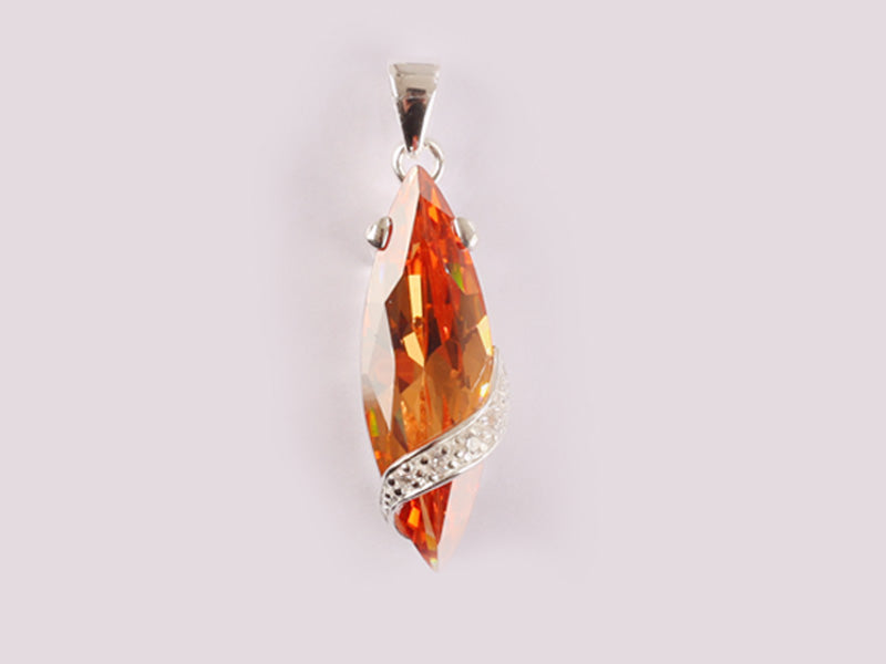 Champagne/Smokey Quartz Pendant