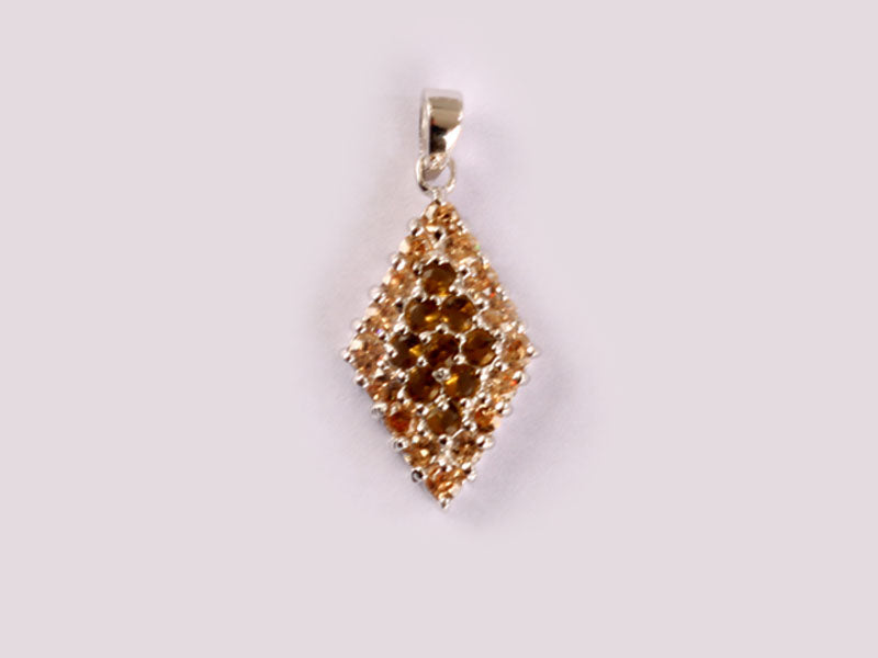 Champagne/Smokey Quartz Pendant