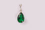 Emerald Cubic Zirconia Pendant