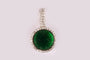 Emerald Cubic Zirconia Pendant