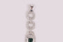 Emerald Cubic Zirconia Pendant