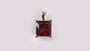 Garnet Cubic Zirconia Pendant