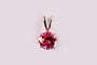 Pink Cubic Zirconia Pendant