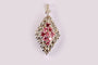 Pink Cubic Zirconia Pendant