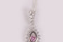 Pink Cubic Zirconia Pendant