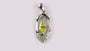 Peridot Cubic Zirconia Pendant