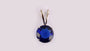Sapphire Cubic Zirconia Pendant