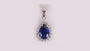 Sapphire Cubic Zirconia Pendant