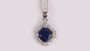 Sapphire Cubic Zirconia Pendant