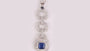 Sapphire Cubic Zirconia Pendant
