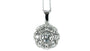 A White Cubic Zirconia Pendant